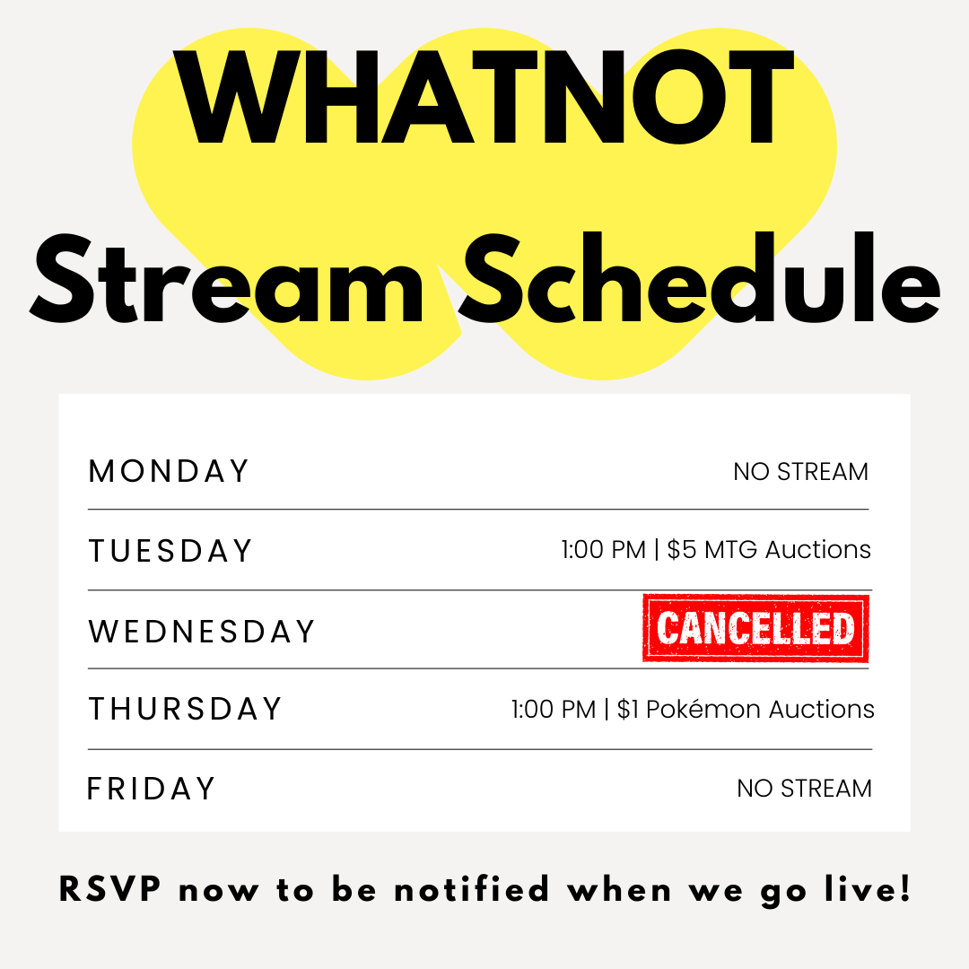 stream schedule